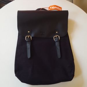NWT SUPERDRY Black Sleek Backpack O/S